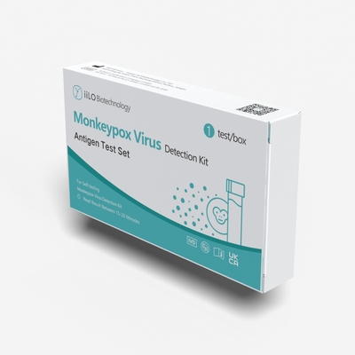 iiLO Monkeypox Virus Antigrn Rapid Test Kit วิธีทองคอลลอยด์